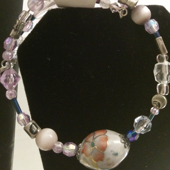 NWTS EFM & GOLDEN STELLA NECKLACE EARRINGS & BRACE - Picture 4 of 8